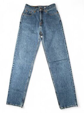 Levi's 560 Jeans Juniors 9 L Vintage USA Orange Tab Loose Straight